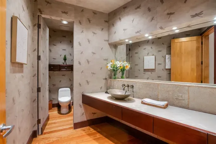 Great room powder bathroom.