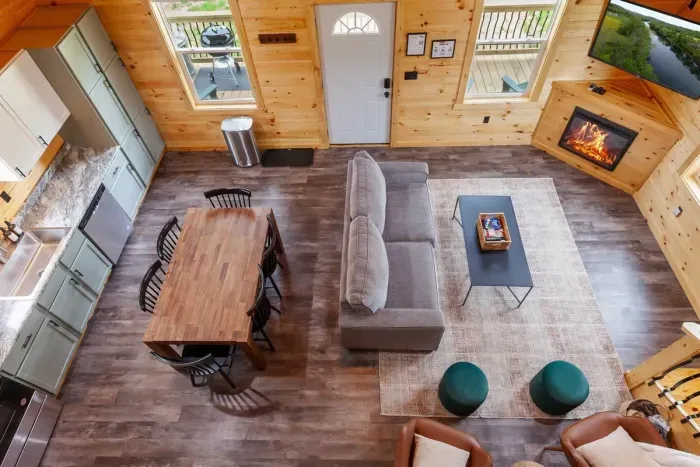 The Woodlands view from Upstairs Open Loft