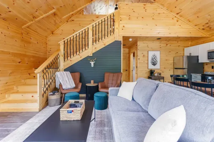 The Woodlands living room