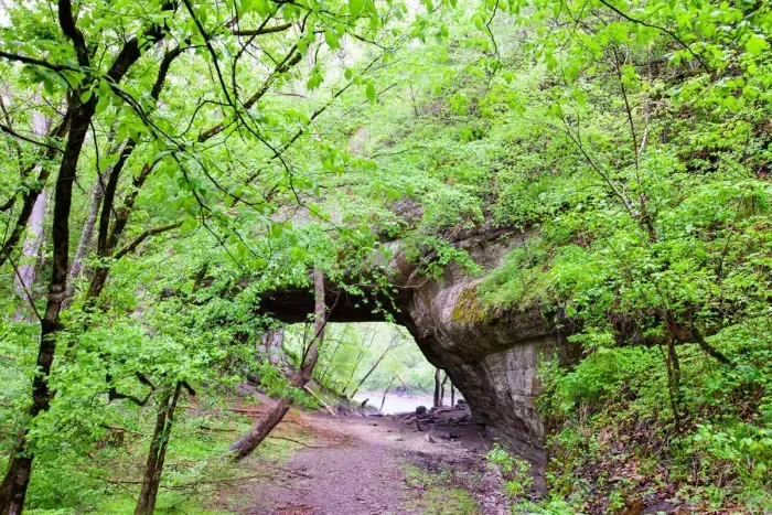 The Rockhouse along the river