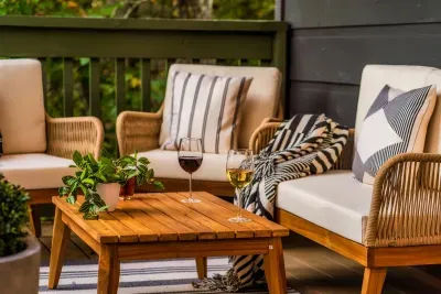 just sit back and drink a bottle of wine